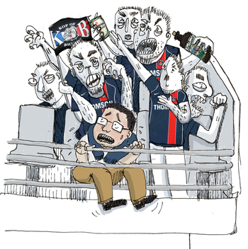 les Stades: interdiction aux moin de 18ans..